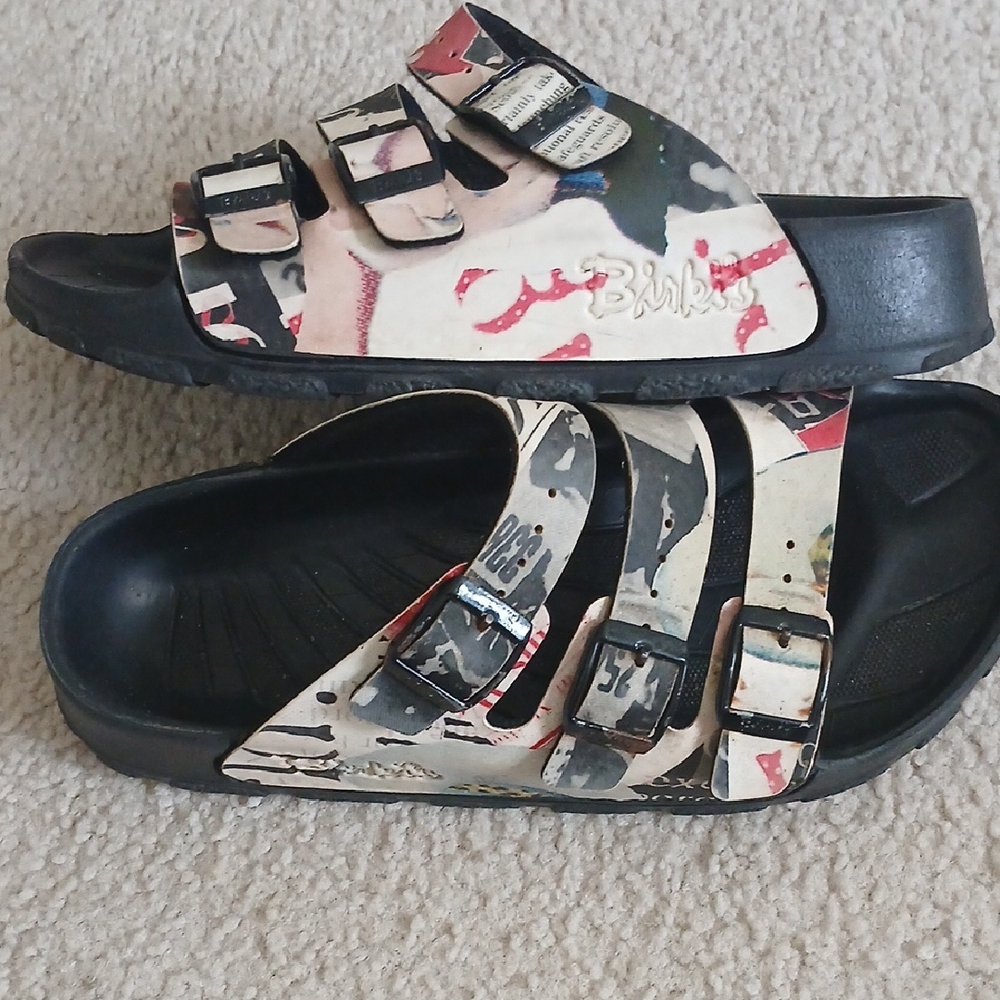 Birki's Graphics Print Buckle Sandals - Picture 5 of 11